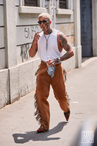 Milan Men's Fashion Week Spring Summer 2020 Street Style 36
