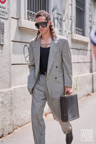 Milan Men's Fashion Week Spring Summer 2020 Street Style 38