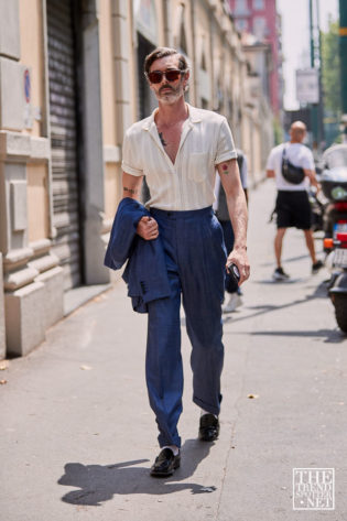 Milan Men's Fashion Week Spring Summer 2020 Street Style 40