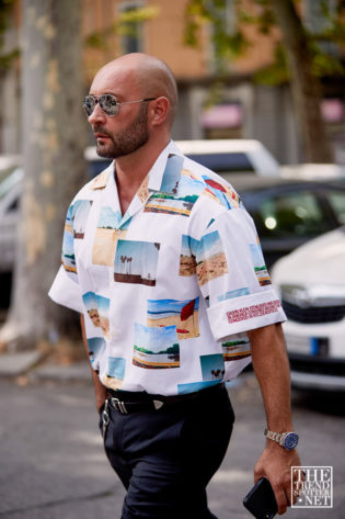 Milan Men's Fashion Week Spring Summer 2020 Street Style 42