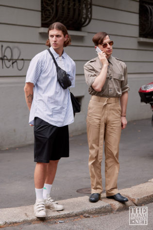 Milan Men's Fashion Week Spring Summer 2020 Street Style 46