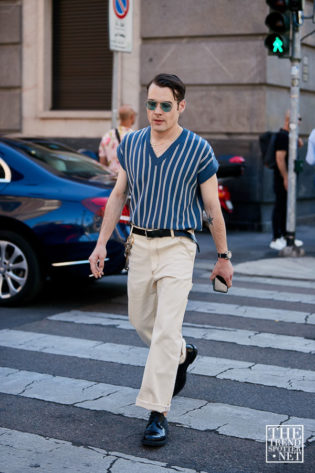 Milan Men's Fashion Week Spring Summer 2020 Street Style 59