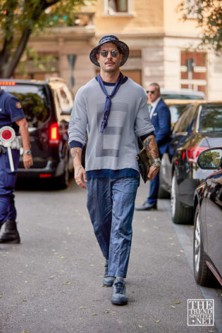 Milan Men's Fashion Week Spring Summer 2020 Street Style 6
