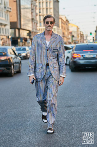 Milan Men's Fashion Week Spring Summer 2020 Street Style 89