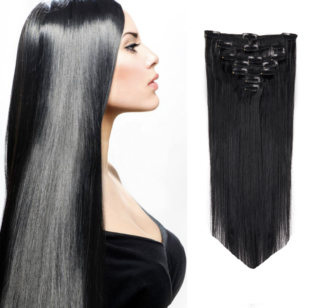 Nk Beauty 100% Human Hair Clip In Hair Extensions