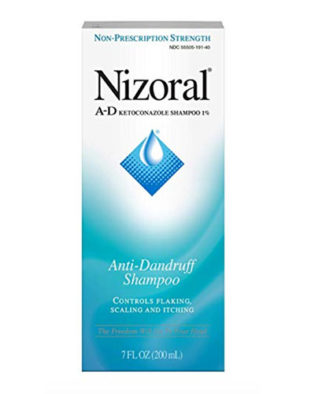 Nizoral A D Anti Dandruff Shampoo 7 Fl. Oz Itchy Scalp Dandruff Treatment W Ketoconazole