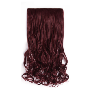 Onedor 20 Curly 3:4 Full Head Synthetic Hair