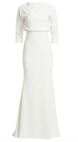 Solid Zippered Dress