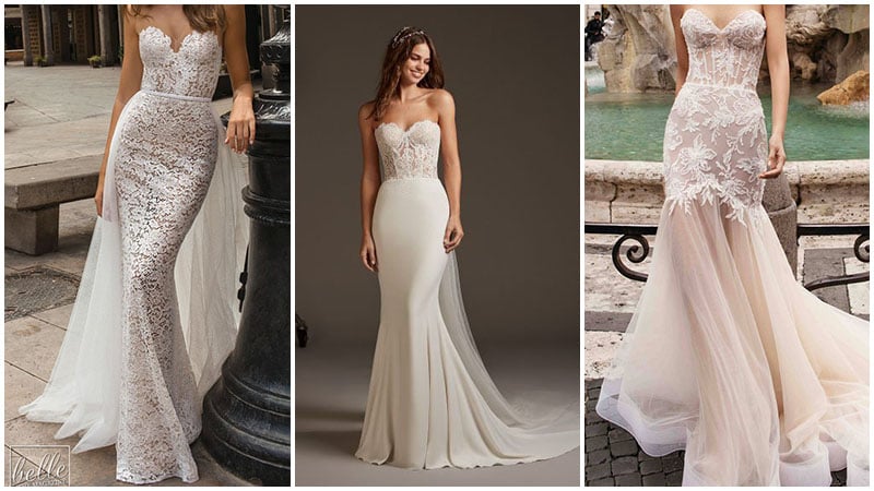 2019 mermaid wedding dresses