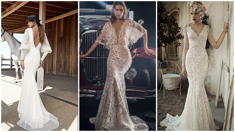 15 Types of Mermaid Wedding Dresses - The Trend SPotter