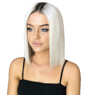 Wigs Short Straight Synthetic Hair