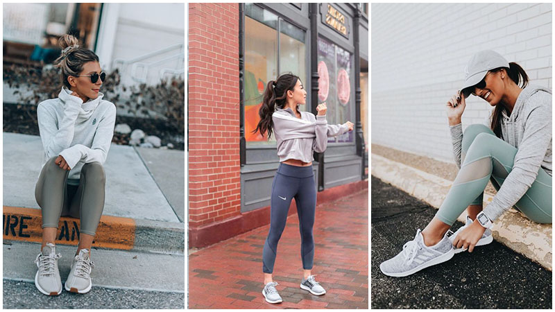 Running shoes deals ootd