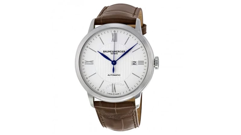 Baume & Mercier Classima Automatic 40mm Stainless Steel And Alligator Watch