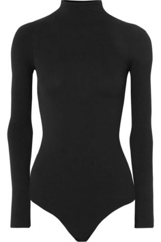 Commando Ballet Stretch Jersey Turtleneck Thong