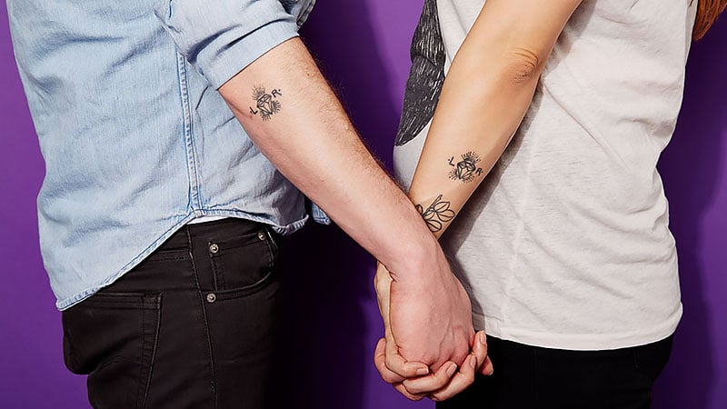 10 Meaningful Couple Tattoo Ideas - Wondafox