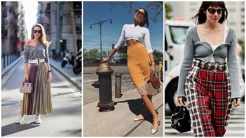 how to wear a short cardigan