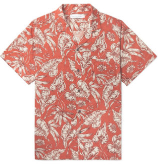 Cuban Printed Cotton Pyjama Shirt 2