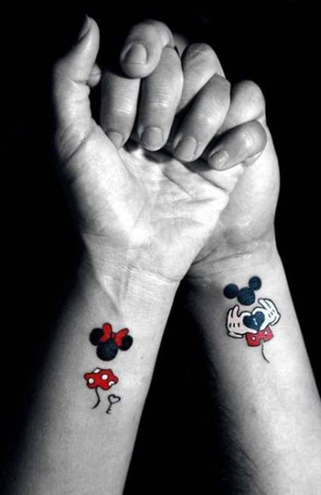 Disney Couple Tattoos