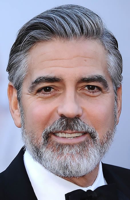 George Clooney Quiff