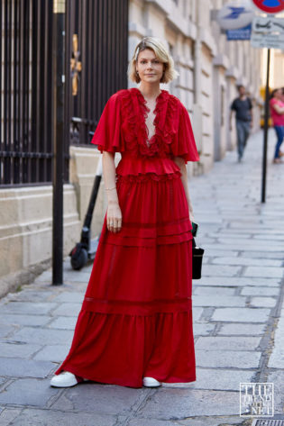 Haute Couture Fashion Week Autumn Winter 2019 Street Style 170