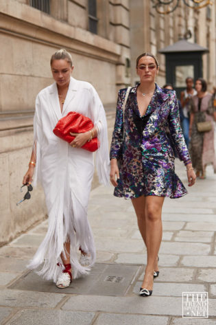 Haute Couture Fashion Week Autumn Winter 2019 Street Style 68