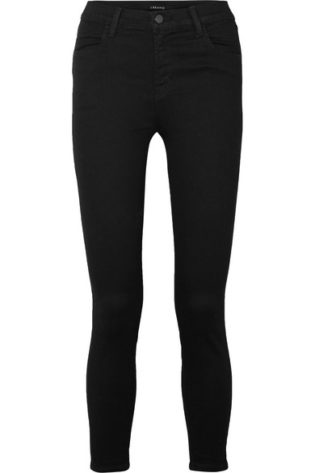 J Brand Alana Cropped High Rise Skinny Jeans