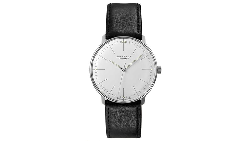 Junghans Max Bill Automatic 38mm Stainless Steel And Leather Watch