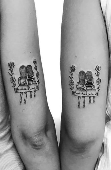 60 Matching Couple Tattoos For The Adorable And Romantic  Pulptastic