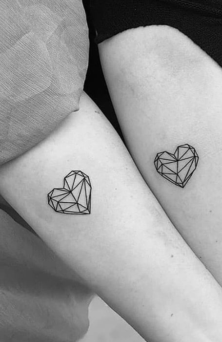 Cute matching couple tattoos to help you declare your love