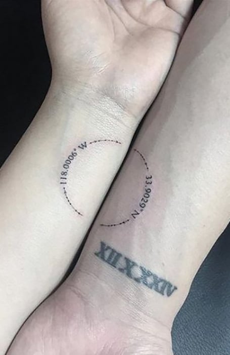 Share 87+ soulmate meaningful matching couple tattoos best - in.eteachers