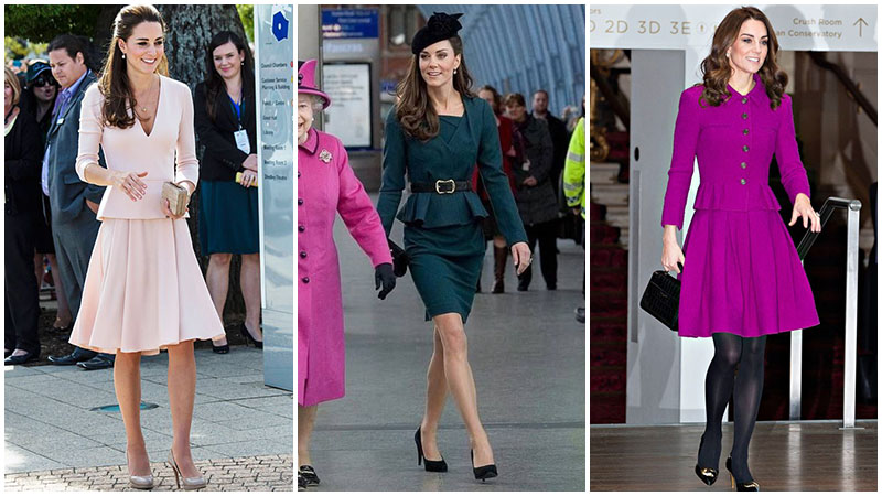 Peplum Skirt Suits