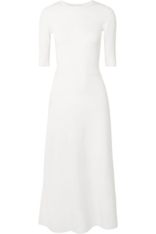 Seymore Wool And Cashmere Blend Midi Dress