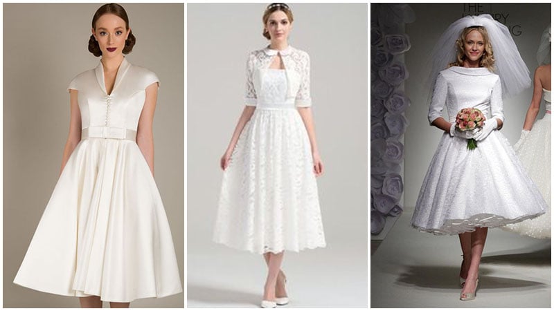 white tea dresses wedding