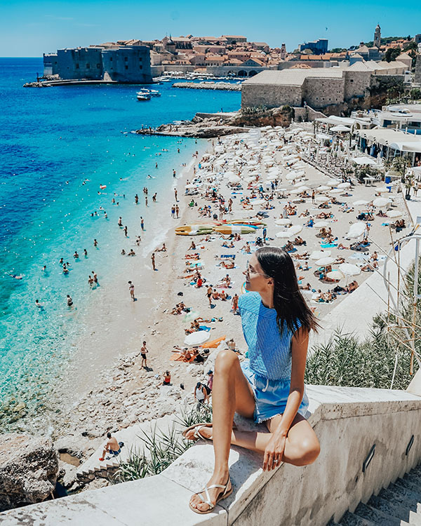 2. Dubrovnik Banje Beach