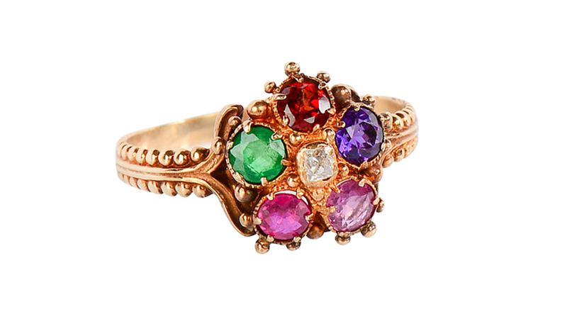 Acrostic Engagement Ring