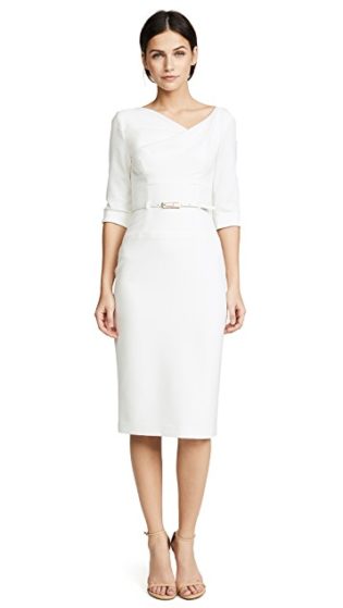 3:4 Sleeve Jackie O Dress