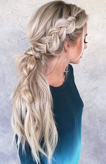 Braided Ponytail Hairstyle