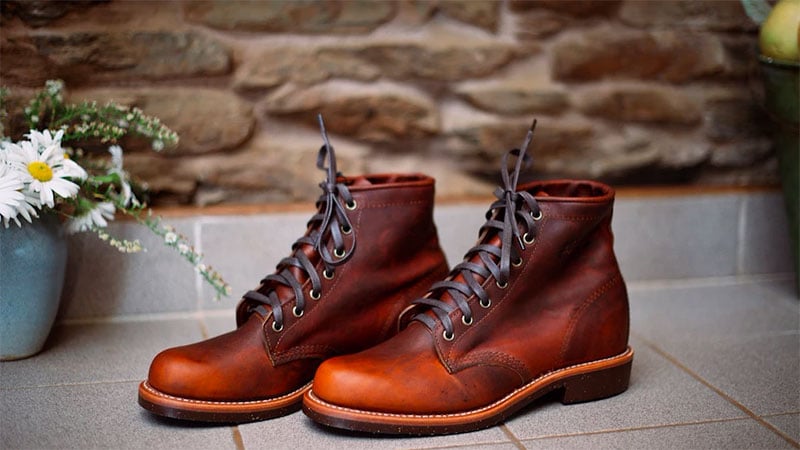 stylish work boots