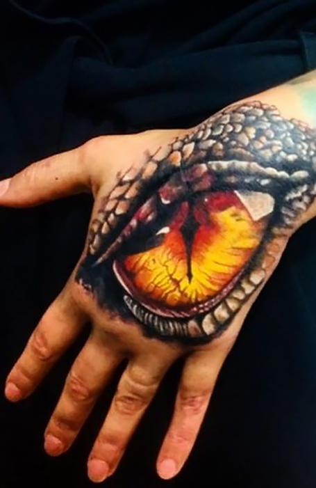 Dragon Eye Tattoo