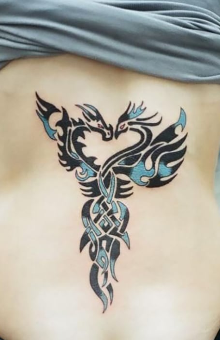 Dragon Phoenix Tattoo