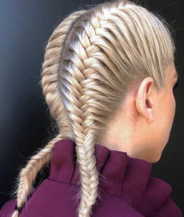 33 Top Images Hair Extensions Braided Into Hair - How To Clip In Extensions Hide Wefts For Pigtails And Double Braids Girlgetglamoroushair