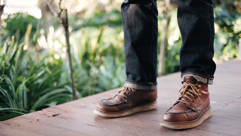 stylish work boots