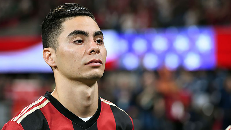 Miguel Almirón Fade With Slick Back