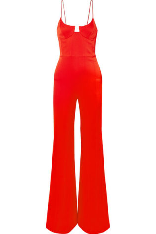 Phoebe Satin Crepe Jumpsuit