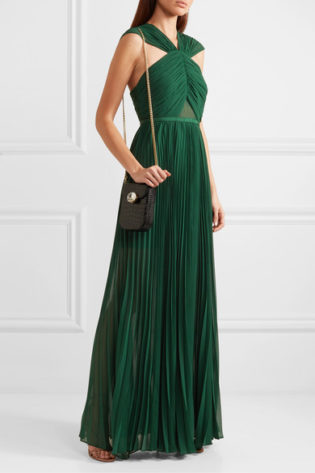 new look pleated maxi dress