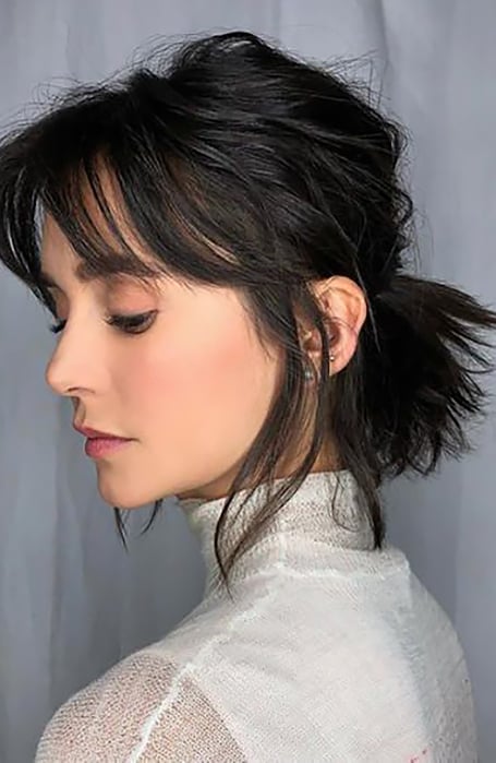 Short Ponytail Haircut