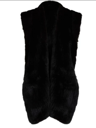 Yves Salomon Rabbit Fur Scarf