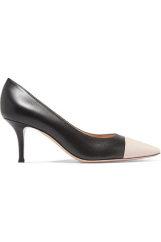 70 Two Tone Leather Pumps