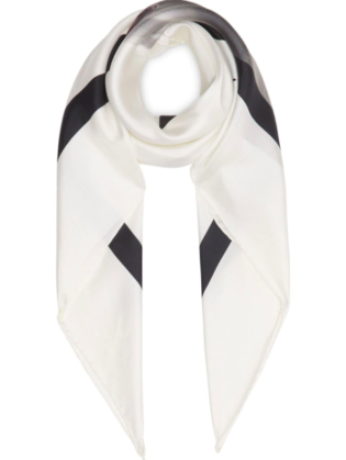 Burberryunicorn Print Silk Square Scarf