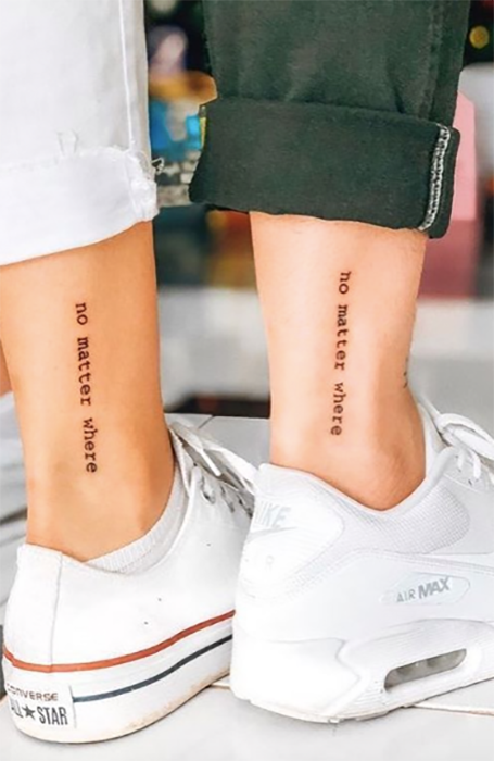 Best Friend Distance Tattoos